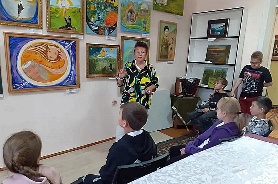 Встречи с воспитанниками городского школьного лагеря «Город детства». Июнь 2023 года
